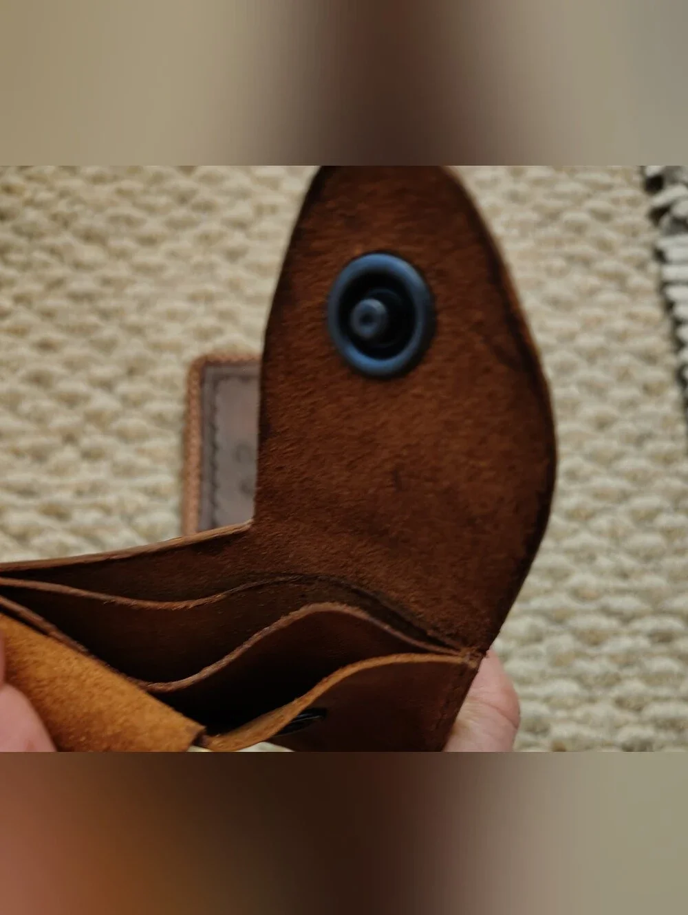 Handcrafted Brown Leather Wallet Set for Men - Rustic Card Holders & Bifold